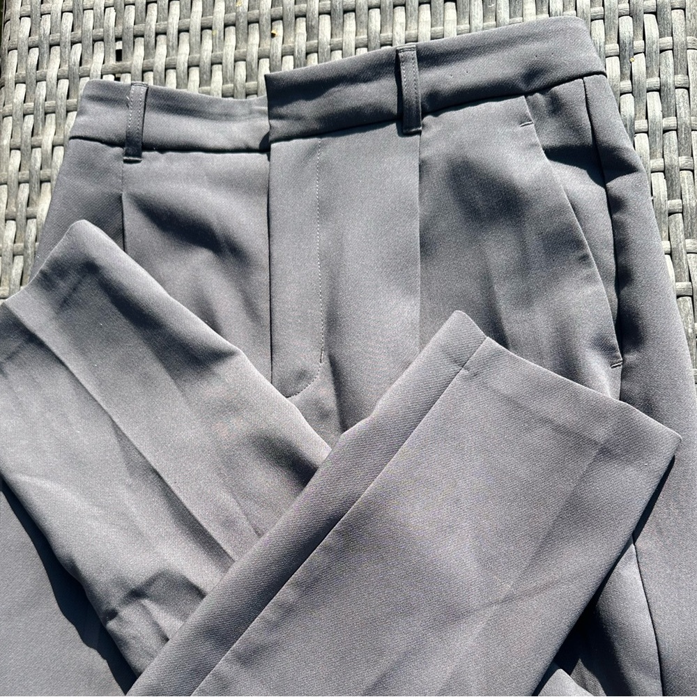GU grey work formal trousers